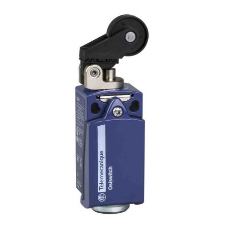 Telemecanique Sensors OsiSense XC Series Roller Lever Limit Switch, 1 NO/1 NC, IP66, IP67, Zinc Alloy Housing, 240V ac,