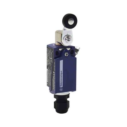Telemecanique Sensors XCKD Series Roller Lever Limit Switch, 1 NO/2 NC, IP66, IP67, IP69K, Zinc Alloy Housing, 240V ac,