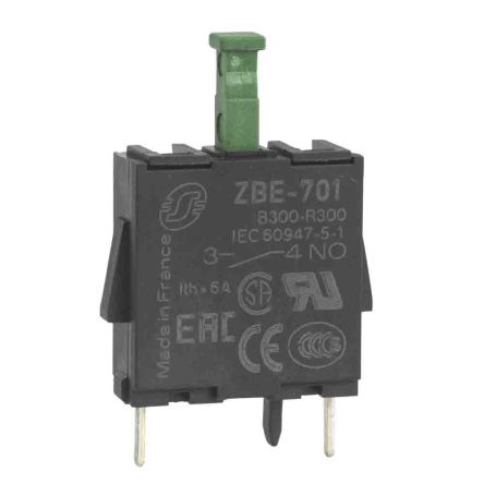 Schneider Electric Harmony Series Contact Block, 250V, 1 NO