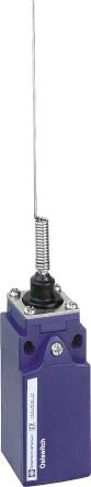 Telemecanique Sensors OsiSense XC Series Cats Whisker Limit Switch, 1 NO/1 NC, IP67, IP66, Plastic Housing, 240V ac, 3A