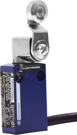 Telemecanique Sensors OsiSense ATEX D Series Roller Lever Limit Switch, 1 NO/1 NC, IP66, IP67, Zinc Alloy Housing, 240V