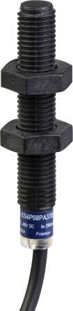 Telemecanique Sensors XS4P08PA370E1 Threaded Barrel Inductive Proximity Sensor, M8 x 1 PNP OsiSense XS 48V 2.5 mm 48 V