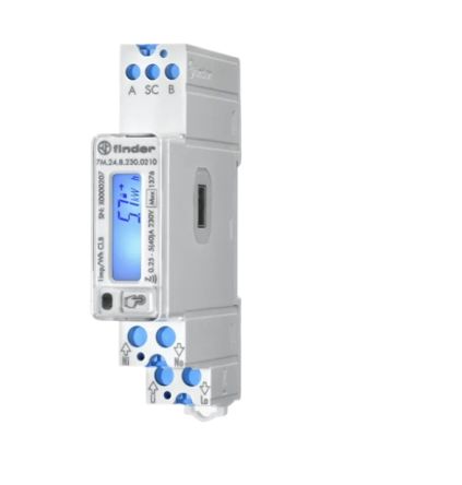 Finder 1 Phase LCD Energy Meter, Type Energy Meter
