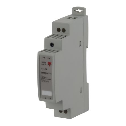 Carlo Gavazzi Switching Power Supply, SPMA05151 5V dc, 2.4A, 15 W, Input 240V ac to 240V ac