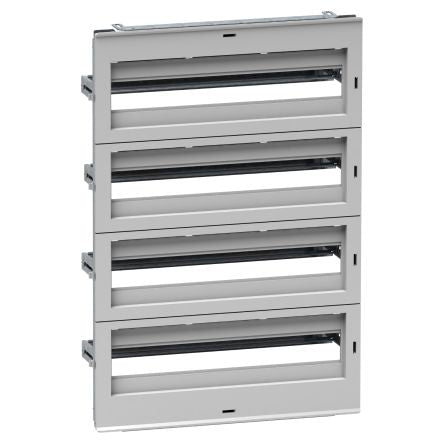 Schneider Electric PanelSeT Series Black RAL 7035 Steel Modular Distribution Chassis, 680 mm H, 460mm W, 680 mm L For
