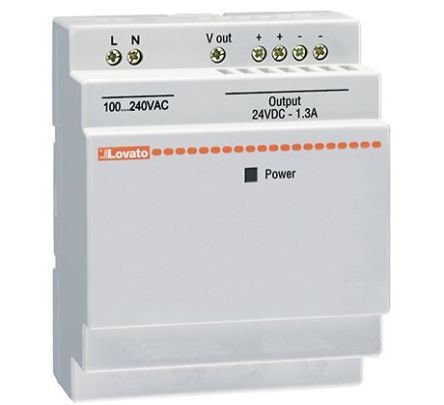 Lovato Micro PLC's Series PLC Power Supply for Use with PLC