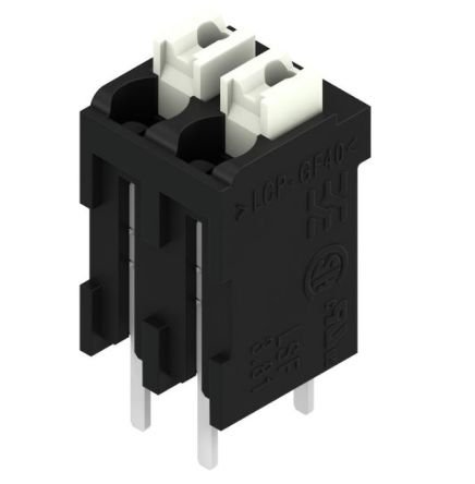 Weidmüller LSF Series PCB Terminal Block, 2-Contact, 3.81 mm Pitch, 1 Row, 1825790000