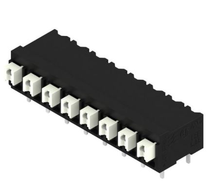 Weidmüller LSF Series PCB Terminal Block, 2-Contact, 5.08 mm Pitch, 1 Row