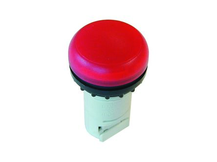 Eaton RMQ-Titan Series Red Ba 9S Lamp Socket Indicator, 250V, IP69, IP66, IP67, 22.5 mm, Flush
