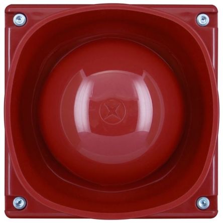 Eaton EF Series White Beacon-Sounder Combination, IP66 35V dc Wall