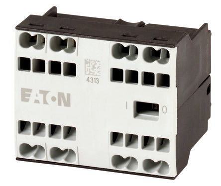 Eaton Auxiliary Contact, 4 Contact, 4 NO, DILE, Front Fixing, 4 A, 600V, 230263 40DILE-C