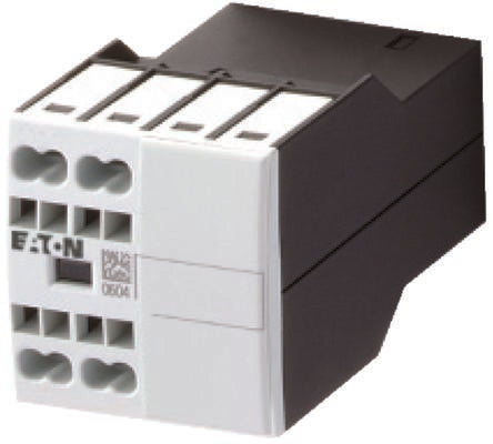 Eaton Auxiliary Contact, 2 Contact, 1 NO/1 NC, DILM, Front, 16 A, 500V, 277751 DILM32-XHIC11