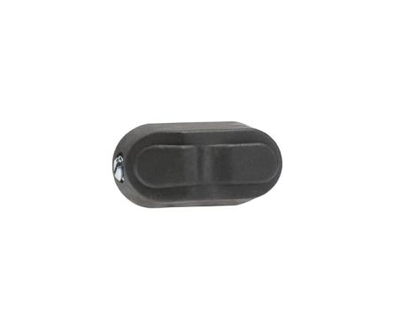 ABB Black Rotary Handle, 66 mm, 1SCA Series