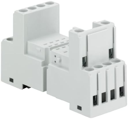ABB CRM DIN Rail Relay Socket, for use with CR-M Interface Relay