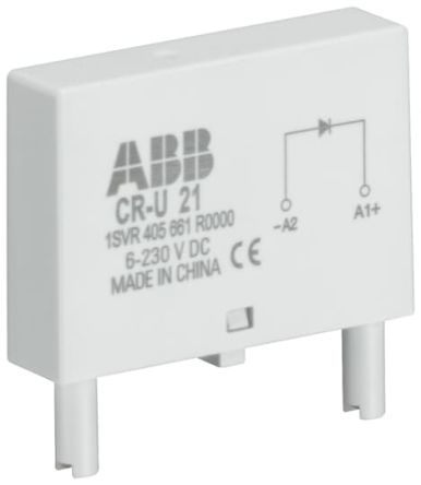 ABB CR-U Series Interface Module, PCB, 220V dc, 6 V dc Coil