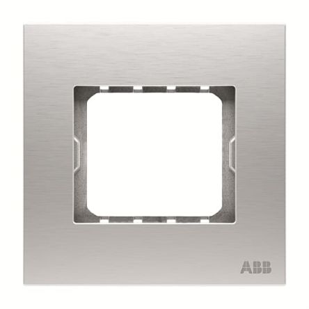 ABB Grey 1 Gang Light Switch Cover