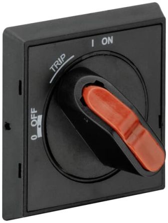 ABB Black Rotary Handle, 57.9 mm, 1SAM Series