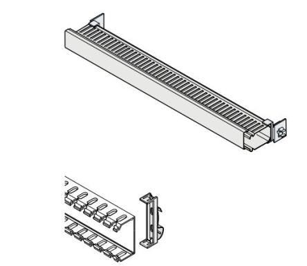 ABB Gemini, W60mm x D40 mm, L375 mm, Steel