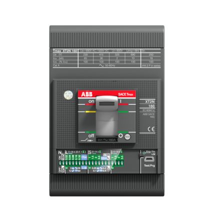 ABB, Tmax XT, 1SDA06 Molded Case Circuit Breaker 3-Pole 100A, Breaking Capacity 200 kA, Fixed