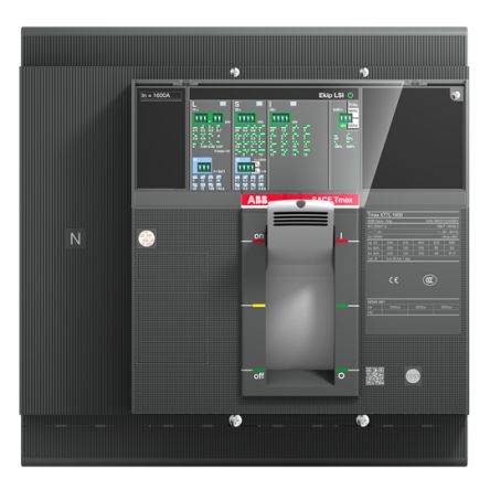 ABB, Tmax XT, 1SDA10 Molded Case Circuit Breaker 4-Pole 1.6kA, Breaking Capacity 85 kA, Fixed