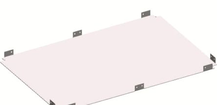ABB Steel Base Plate, 762mm W, 212 mm L for Use with Cabinets TriLine