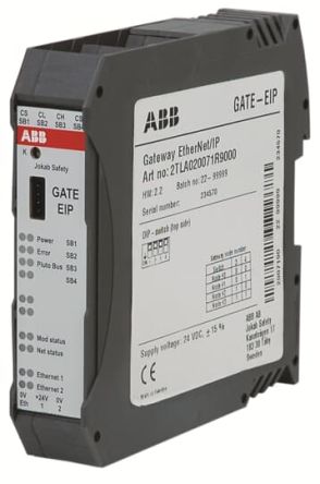 ABB 2TLA Series Interface Module for Use with Pluto D45, Pluto B22, Pluto B42 AS-I, Pluto B46 v2, Pluto D20, Pluto D20
