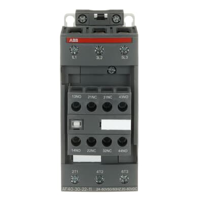 ABB AF Contactor, 60V Coil, 3-Pole, 70 A, 18.5 kW 60V, 3 NO
