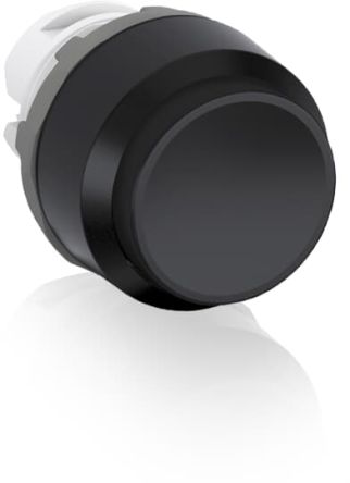 ABB MP3 Series Black Momentary Push Button Head, 22.5 mm Cutout, IP66