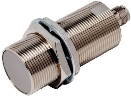 Omron E2E-X15B3DL30-M1 Threaded Barrel Inductive Proximity Sensor, M30 PNP E2E 30V dc 15 mm 30 V dc 100mA, 3 mA