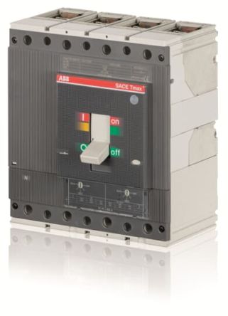 ABB, Tmax, Tmax Molded Case Circuit Breaker 4-Pole 500A, Breaking Capacity 40 kA, Fixed