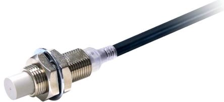 Omron E2E-X8MB212 2M Threaded Barrel Inductive Proximity Sensor, M12 PNP E2E 30V dc 8 mm 30 V dc 200mA