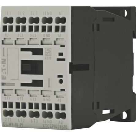 Eaton DILM Contactor, 24V dc Coil, 3-Pole, 9 A, 4 kW, 1 NO, 690V