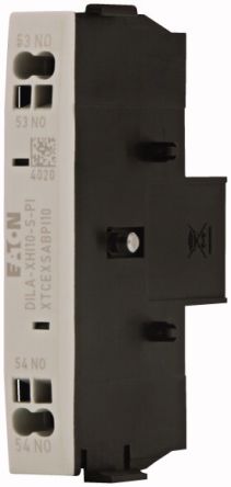Eaton Auxiliary Contact, 1 Contact, 1 NO, DILA, Side, 16 A, 199323 DILA-XHI10-S-PI