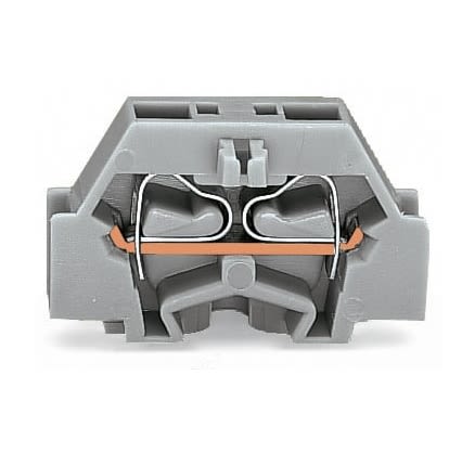 WAGO Screw Compact Terminal Block, 1-Contact, 3.2 mm Pitch, 1 Row, 261-306