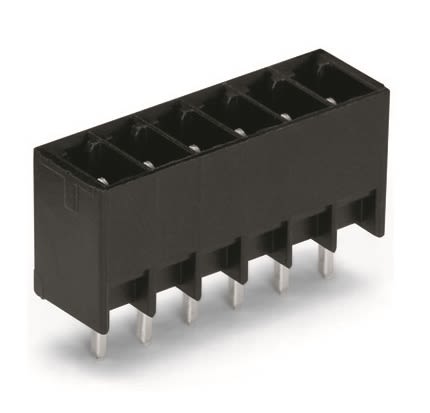WAGO 714 Series Pluggable Terminal Block, 10-Contact, 3.5 mm Pitch, 1 Row, 714-140