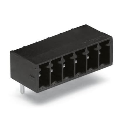 WAGO 714 Series Pluggable Terminal Block, 12-Contact, 3.5 mm Pitch, 1 Row, 714-172