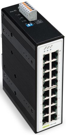WAGO Unmanaged 16 Port Ethernet Switch