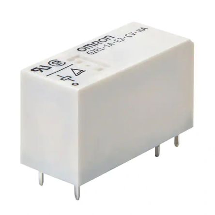 Omron PCB Relay, 24V dc Coil, 23A Switching Current, SPST
