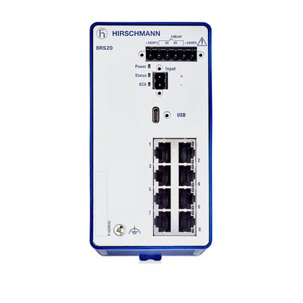 Hirschmann Managed 8 Port Ethernet Switch
