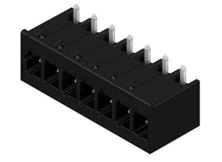 Weidmüller MHS 5/07 W T3 B T Series Pluggable Terminal Block, 7-Contact, 5 mm Pitch, 1 Row, 8000072510
