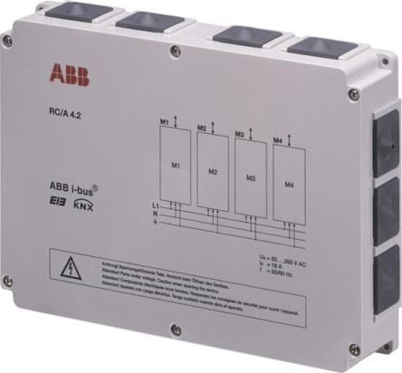 ABB RC/A4.2 Series Controller Base for Use with KNX (TP) Bus System