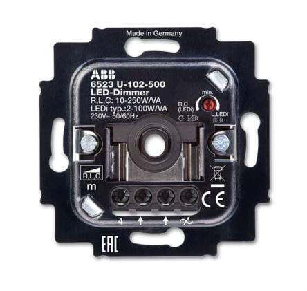 ABB 2 Way Dimmer Switch, 230V, 250 W