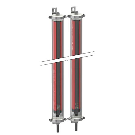 Telemecanique Sensors XUSL Series Light Curtain Receiver, Sender, 38 Beam(s), 30 mm Resolution