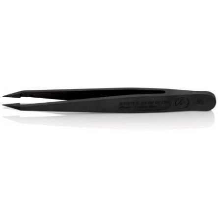 Knipex 115mm Plastic Straight ESD Safe Tweezer