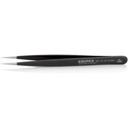 Knipex 125mm Stainless Steel Pointed ESD Safe Tweezer