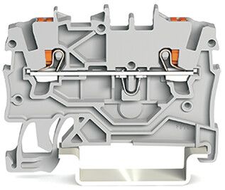 WAGO 2200-1201 Feed Through Terminal Block Grey, 1mm², 1-Level, Cage Clamp, IECEx, ATEX