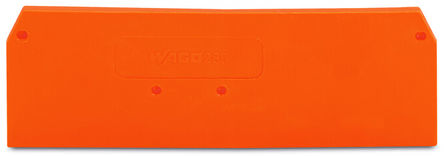 WAGO 280 Series End & Intermediate Plate for Use with 280 Series Terminal Blocks