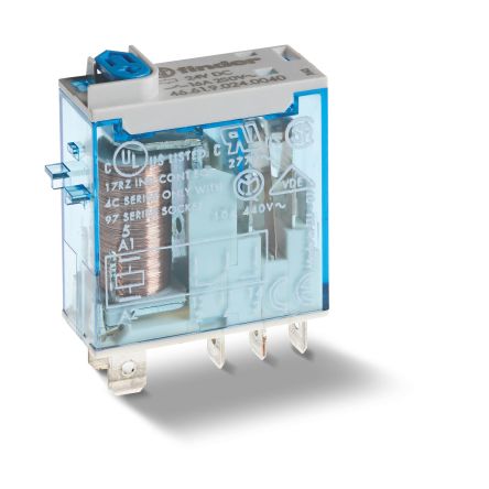 Finder Relay, 48V dc Coil, 16A Switching Current, SPDT