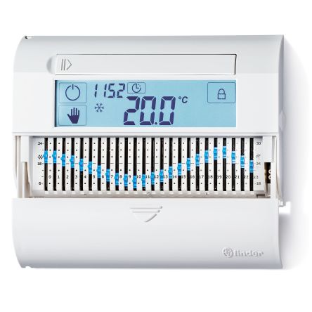 Finder 1C SPDT Thermostat, 5 A