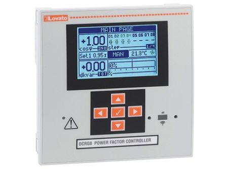 Lovato Monitoring Relay, 3 Phase, 50 to 720V ac L-L (415V ac L-N) Monitor Range, Flush, 100V ac, 415 V ac 250 V dc